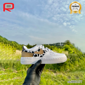 AF 1 Cow Print Custom Shoes Sneakers - nk0003237