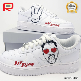 AF 1 Bad Bunny Custom Shoes Sneakers -nk0003188