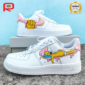 AF 1 The Simpsons Custom Shoes Sneakers - nk0003216
