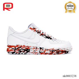 AF 1 Bloody Paint Splatter Custom Shoes Sneakers - nk0003238