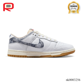 Dunk Low Washed Denim Shoes Sneakers - nk0003256