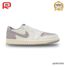 AJ 1 Low OG Atmosphere Grey Shoes Sneakers - nk0003084
