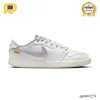 Union LA x AJ 1 KO Low White Neutral Grey Shoes Sneakers – nk0003251