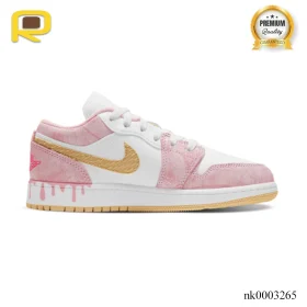 AJ 1 Low Paint Drip Shoes Sneakers - nk0003265