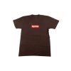 SUP 20th Anniversary Box Logo Tee Brown T-Shirt