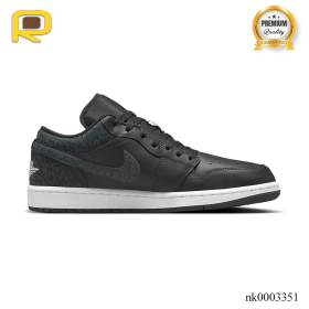 AJ 1 Low SE Black Elephant Shoes Sneakers - nk0003351