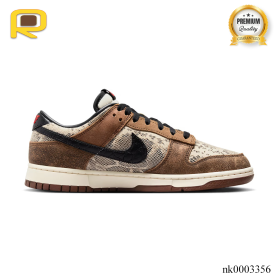 Dunk Low Premium CO.JP Brown Snakeskin Shoes Sneakers - nk0003356