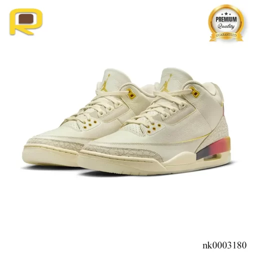 AJ 3 x The J.Balvin Medellin Sunset Shoes Sneakers - nk0003180 - Image 3