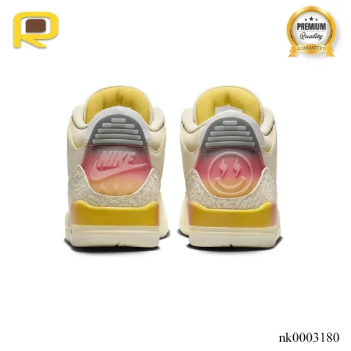 AJ 3 x The J.Balvin Medellin Sunset Shoes Sneakers - nk0003180 - Image 5