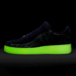 Alternative view of AF 1 Low '07 QS Purple Skeleton Halloween (2021) Shoes Sneakers - nk0003307
