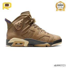 AJ 6 GORE-TEX Brown Kelp Shoes Sneakers - nk0003321