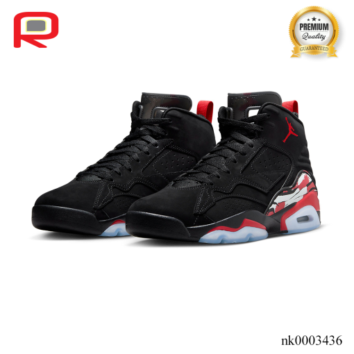 AJ MVP Black/Varsity Red Shoes Sneakers - nk0003436 - Image 3