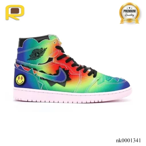 Balvin x AJ 1 High OG Multi Shoes Sneakers - nk0001341-1