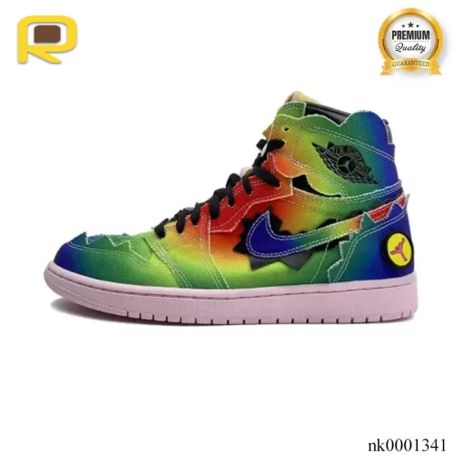 Balvin x AJ 1 High OG Multi Shoes Sneakers - nk0001341-1 - Image 2