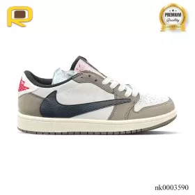 AJ 1 Low OG Black/Green Toe Shoes Sneakers - nk0003590