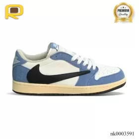 AJ 1 Low OG Black/Blue Shoes Sneakers - nk0003591