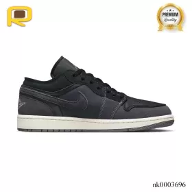 AJ 1 Low Craft Inside Out Black Shoes Sneakers - nk0003696