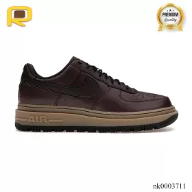 AF 1 Low Luxe Brown Basalt Shoes Sneakers - nk0003711