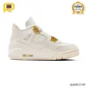 AJ 4 Sail Metallic Gold Shoes Sneakers - nk0003549
