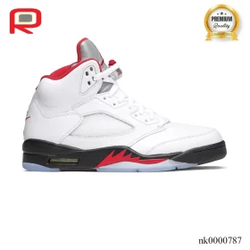 AJ 5 Fire Red Silver Tongue (2020) Shoes Sneakers - nk0000787