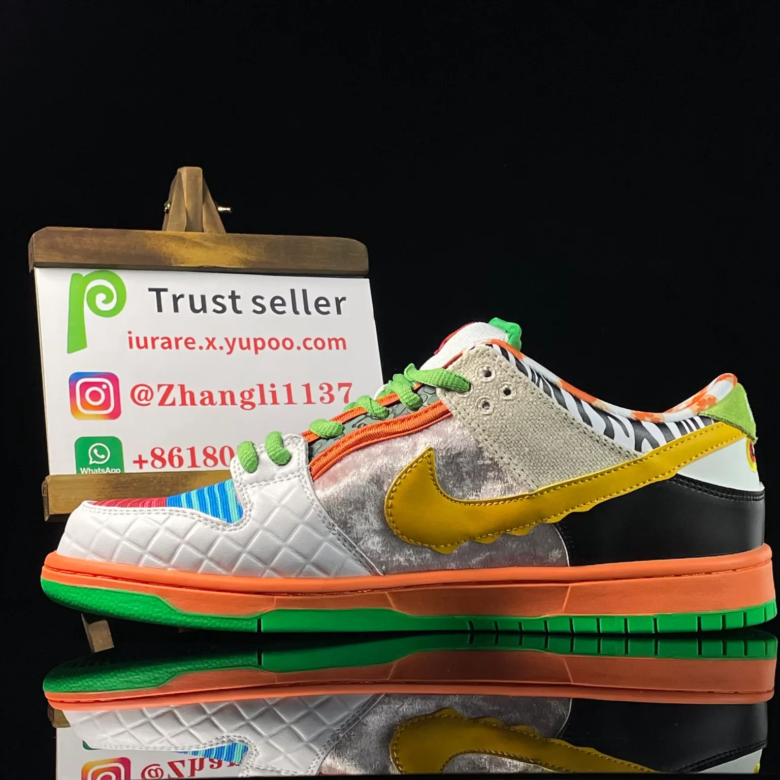 SB Dunk What The Dunk Shoes Sneakers - nk0003807 - Image 8