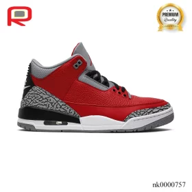 AJ 3 Retro SE Unite Fire Red Shoes Sneakers - nk0000757