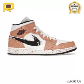 AJ 1 Mid SE Brushstroke Shoes Sneakers - nk0003759