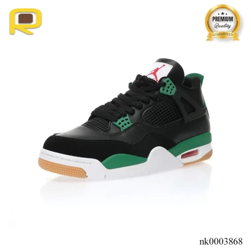 SB x AJ 4 Black Green Shoes Sneakers - nk0003868 - Image 2