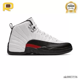 AJ 12 Red Taxi Shoes Sneakers - nk0003556