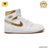 AJ 1 High OG Metallic Gold Shoes Sneakers - nk0003869