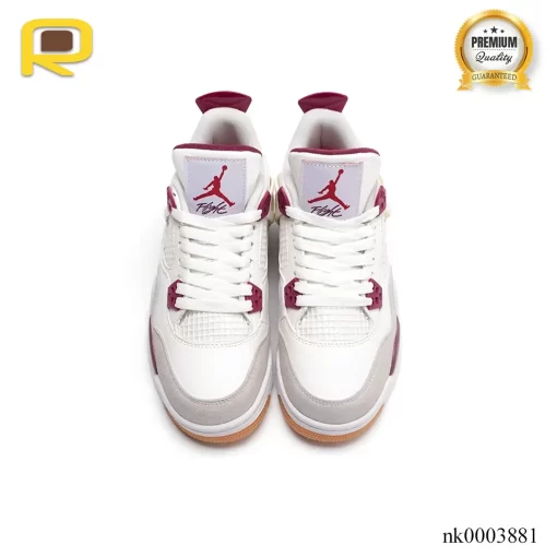 SB x AJ 4 Sapphire White Purple Shoes Sneakers - nk0003881 - Image 4