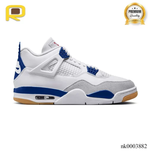 SB x AJ 4 Sapphire Blue Shoes Sneakers - nk0003882