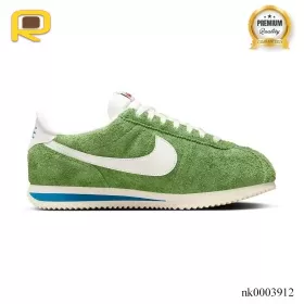 Cortez Vintage Green Suede Shoes Sneakers - nk0003912