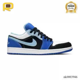 AJ 1 Low Racer Blue White Shoes Sneakers - nk0003946