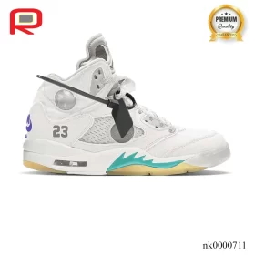 AJ 5 Retro OW Grape Shoes Sneakers - nk0000711