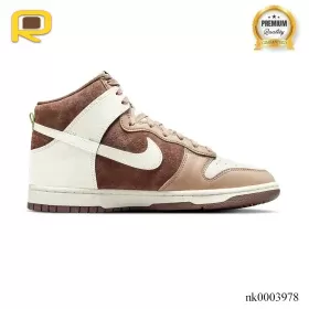 Dunk High Light Chocolate Shoes Sneakers - nk0003978