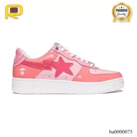 BAPE Sta Low Color Camo Combo Pink Shoes Sneakers - ba0000075