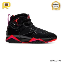AJ 7 Black Gloss Shoes Sneakers - nk0003894