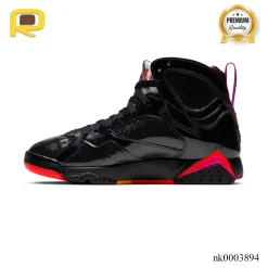 Alternative view of AJ 7 Black Gloss Shoes Sneakers - nk0003894