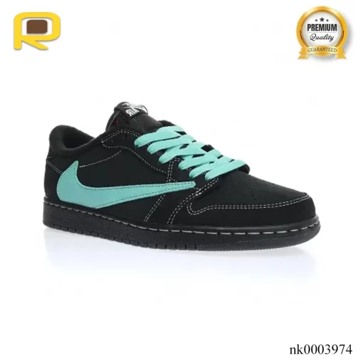 Travis Scott x AJ 1 Low "Tiffany Blue" Custom Shoes Sneakers - nk0003974 - Image 2