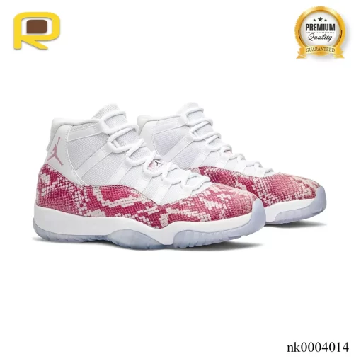 AJ 11 Retro OVO Pink Snakeskin Shoes Sneakers - nk0004014 - Image 3