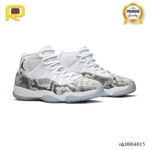 AJ 11 Retro OVO Grey Snakeskin Sample Shoes Sneakers - nk0004015 - Image 3