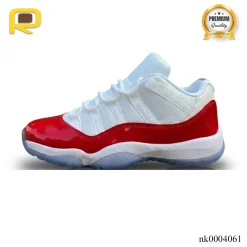 Alternative view of AJ 11 Retro Low Varsity Red Shoes Sneakers - nk0004061
