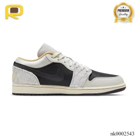 AJ 1 Low Beaded Swoosh Shoes Sneakers - nk0002543