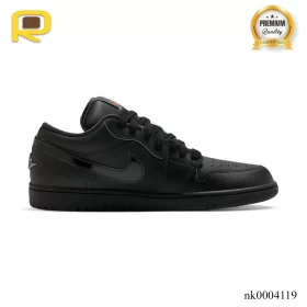 AJ 1 Low Black Cat Shoes Sneakers - nk0004119