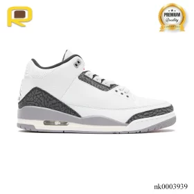 AJ 3 Cement Grey Shoes Sneakers - nk0003939