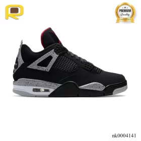 AJ 4 Black Cement Shoes Sneakers - nk0004141