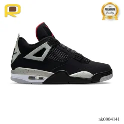 AJ 4 Black Cement Shoes Sneakers - nk0004141