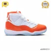 AJ 11 White Orange Shoes Sneakers - nk0004210