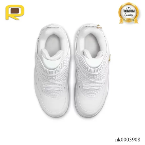 AJ 4 NET White Shoes Sneakers - nk0003908 - Image 4